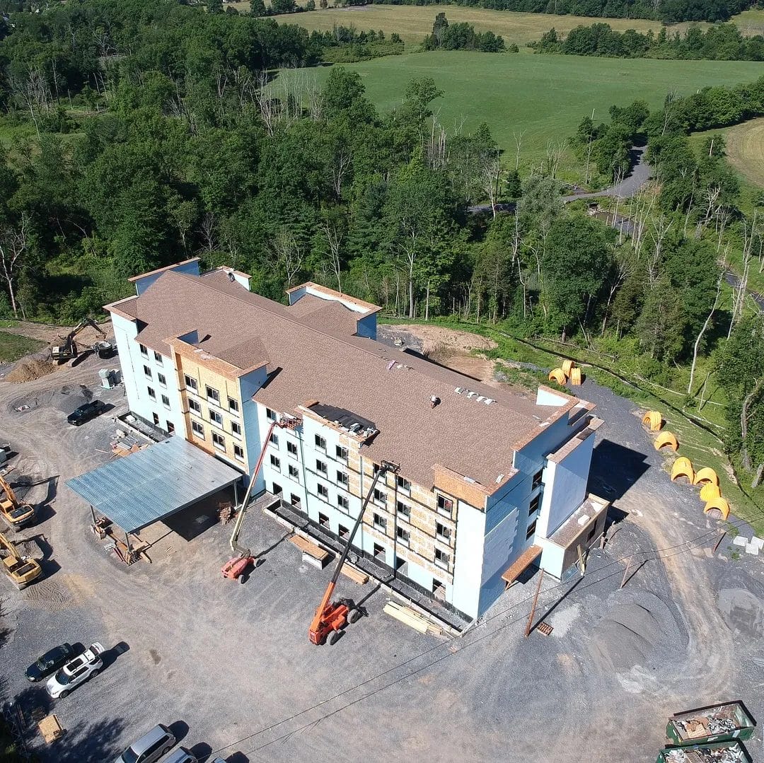 flat roof construction