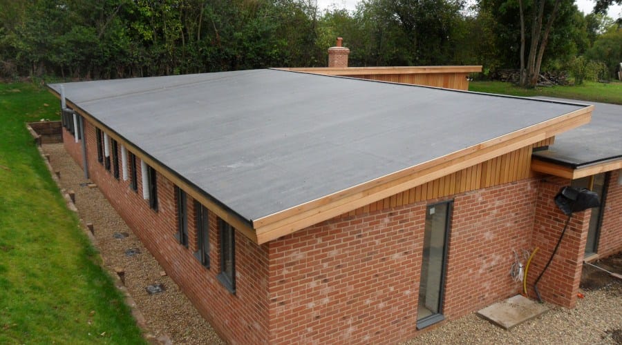 flat roof